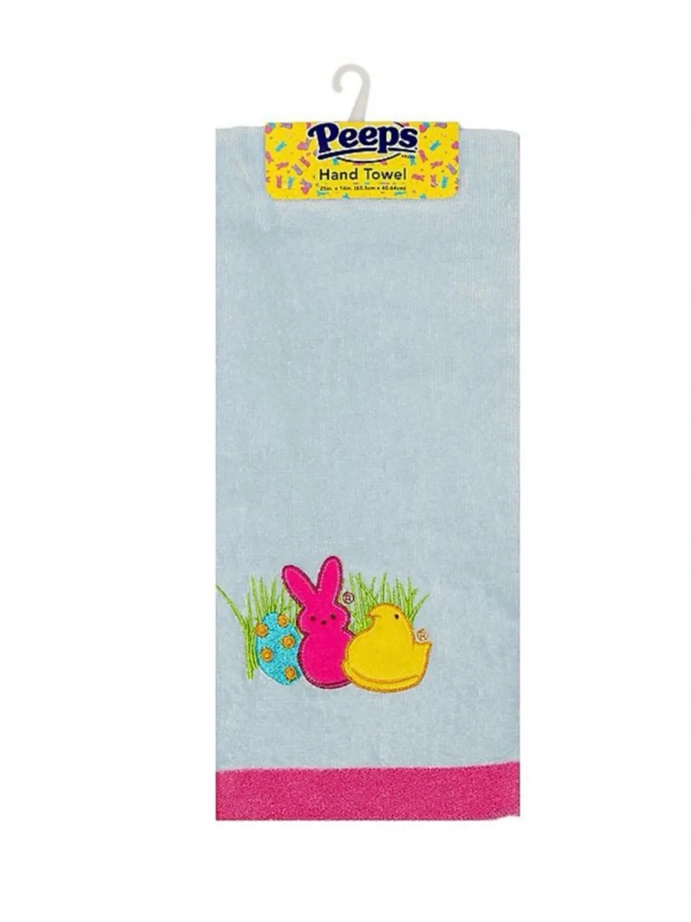 Peeps Pink & Blue Easter Hand Towels - Pack of 2